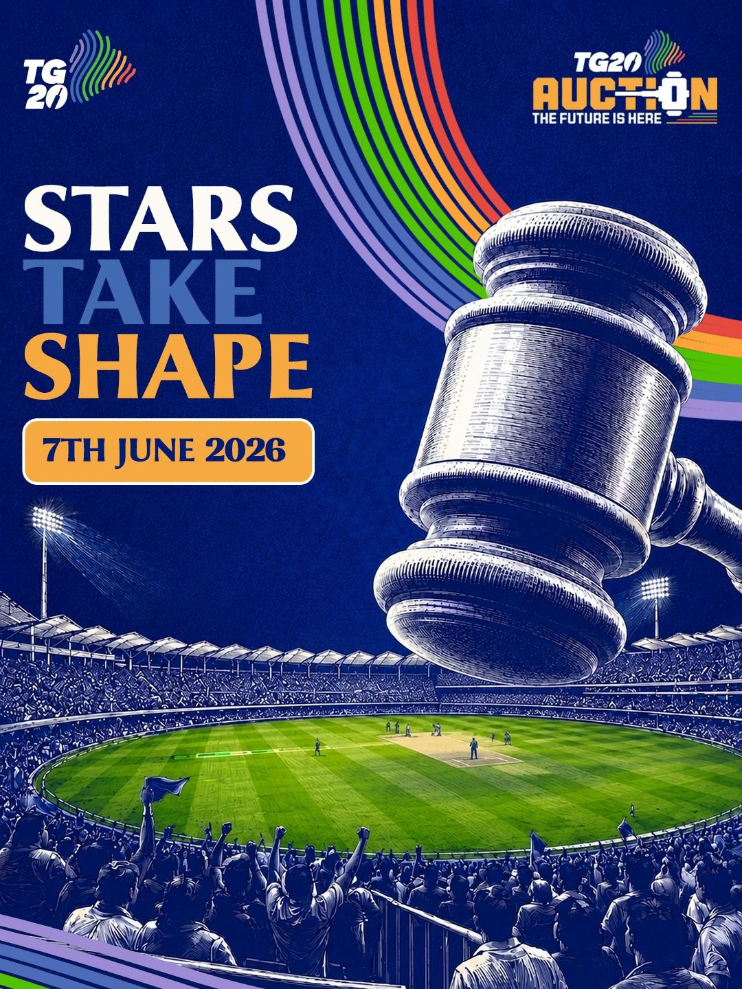 Mohammed Siraj and Tilak Varma to headline historic Inaugural TG20 Player Auction on June 7
